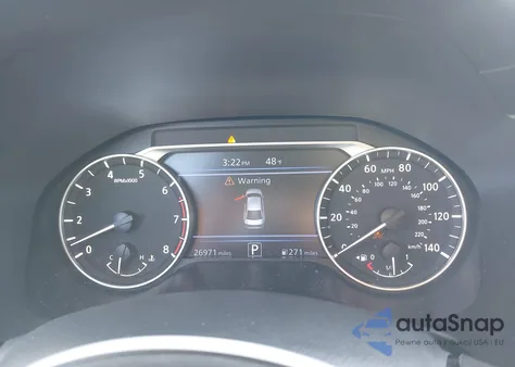 2025 Nissan Altima Sv Fwd z USA, uszkodzony, nr VIN 1N4BL4DV3SN362641